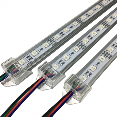 High Quality IP67 Wateproof 5050SMD DC 12V 24V RGB Rigid LED Light Strip