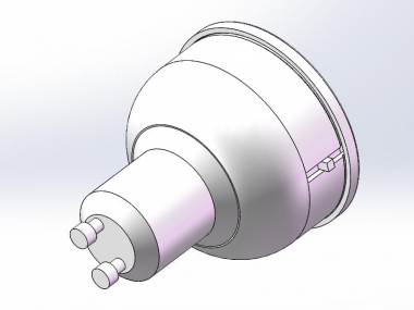 AC 85-265V Aluminum Unique Switchable 3CCT GU10 LED Spotlight Bulb