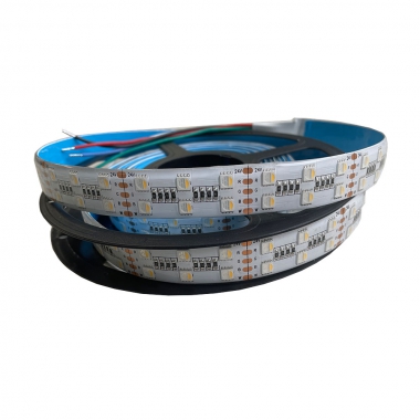 IP65 Waterproof DC 24V 120Leds/m Double Row 20mm Width LED RGBW Strip Light