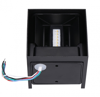 DC 24V Up Down Smart RGBW LED Wall Light Compatible with Loxone KNX DMX Lighting