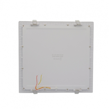 DC 24V Recessed Square Dual White LED Panel Light for KNX Dali Loxone Dimming