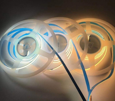 DC 24V Ra90 Tunable White 2700-6500K CCT Dimmable COB LED Strip Light 